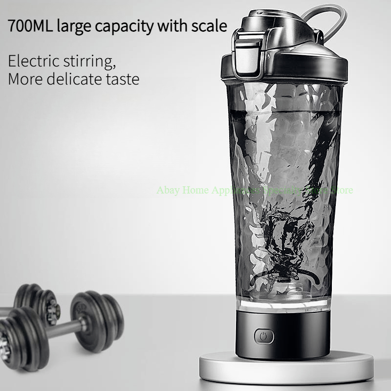 Nutrition And Fitness - Botella Mezcladora Eléctrica Recargable de 700ML,