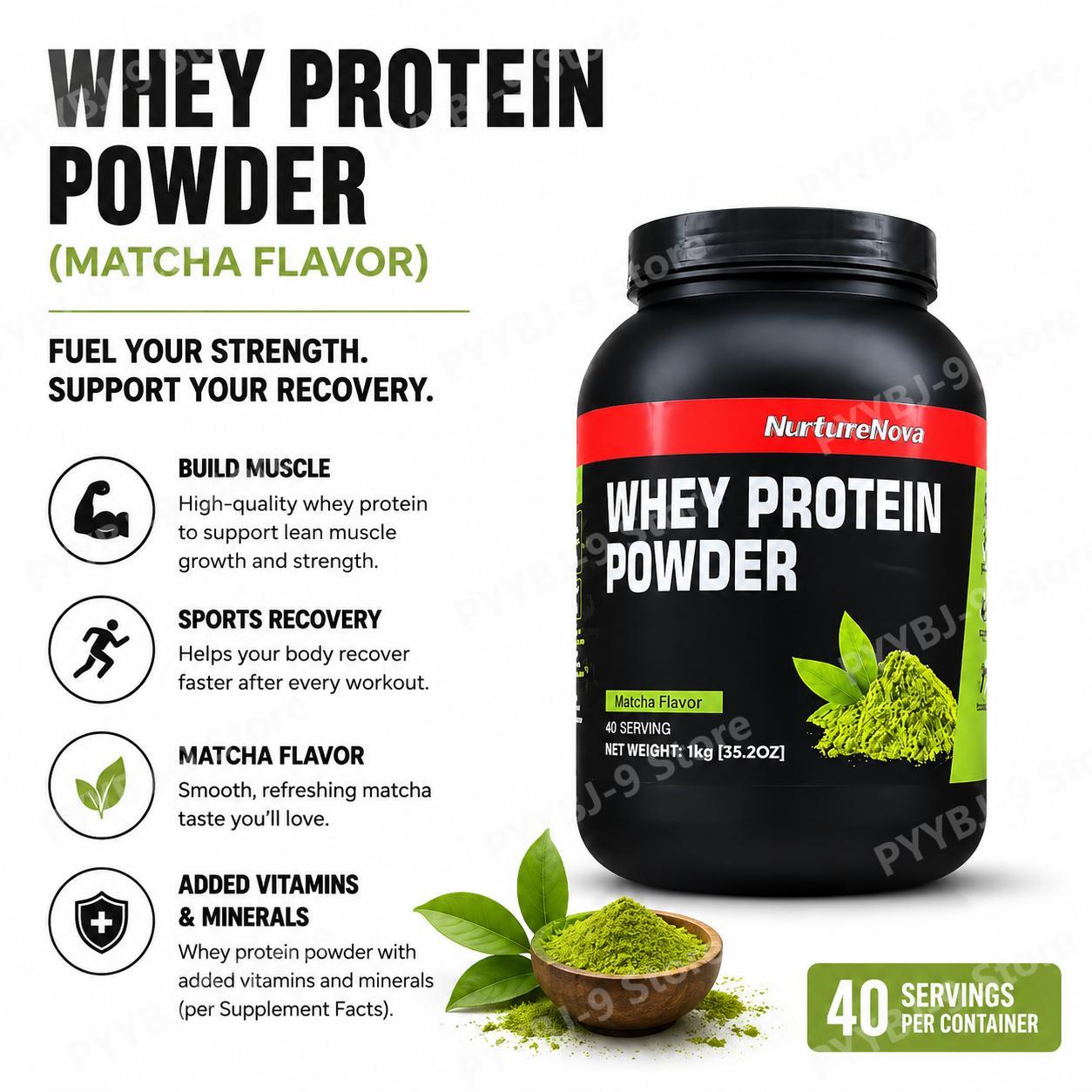 Nutrition Of Fitness - NurtureNova Proteína de Suero en Polvo