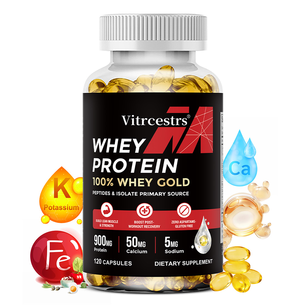 Nutrition And Fitness - Cápsulas de Concentrado de Proteína de