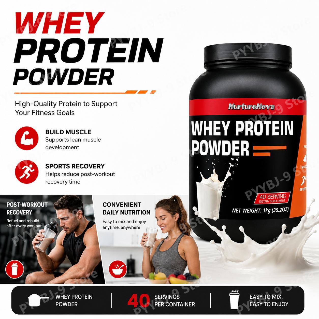 Nutrition Of Fitness - NurtureNova Proteína de Suero en Polvo