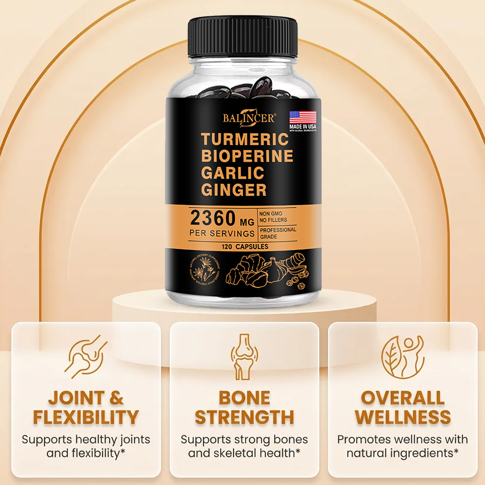 Cápsulas de Cúrcuma y Jengibre - Turmeric Curcumin Capsule reseña y precio