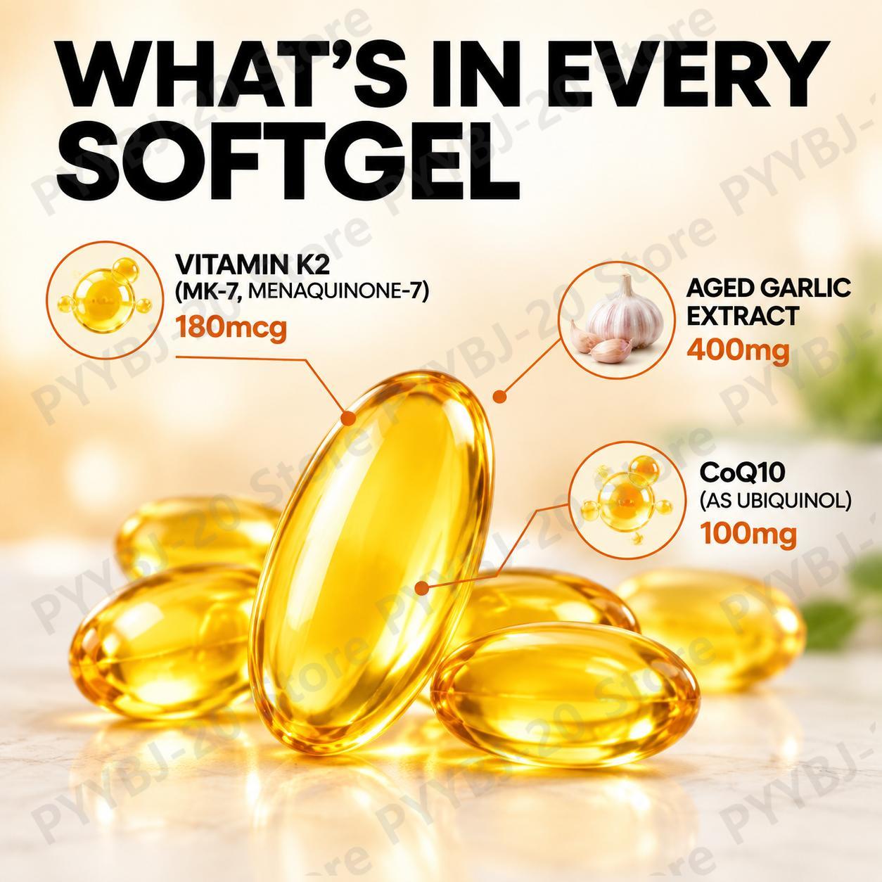 Googeer Cápsulas blandas de aj - Coq10 Ubiquinol Softgel reseña y precio