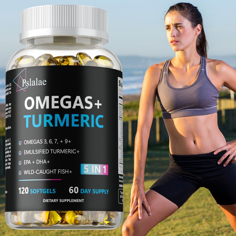 Cápsulas de Omega+ y Cúrcuma - - Turmeric Curcumin Capsule reseña y precio