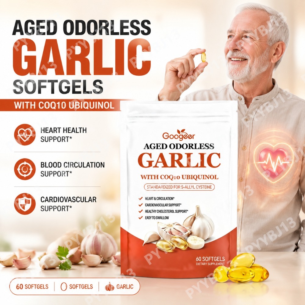 Googeer Extracto de Ajo Inodor - Coq10 Ubiquinol Softgel reseña y precio