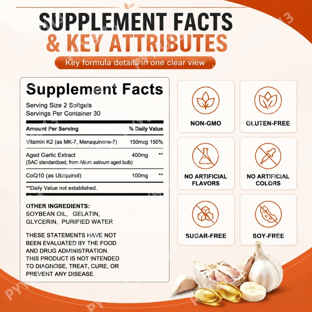 Googeer Extracto de Ajo Inodor - Coq10 Ubiquinol Softgel reseña y precio