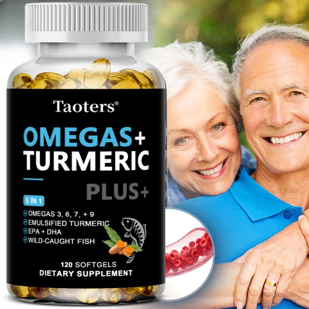 Suplemento Omega 3 6 9 Plus -  - Turmeric Curcumin Capsule reseña y precio