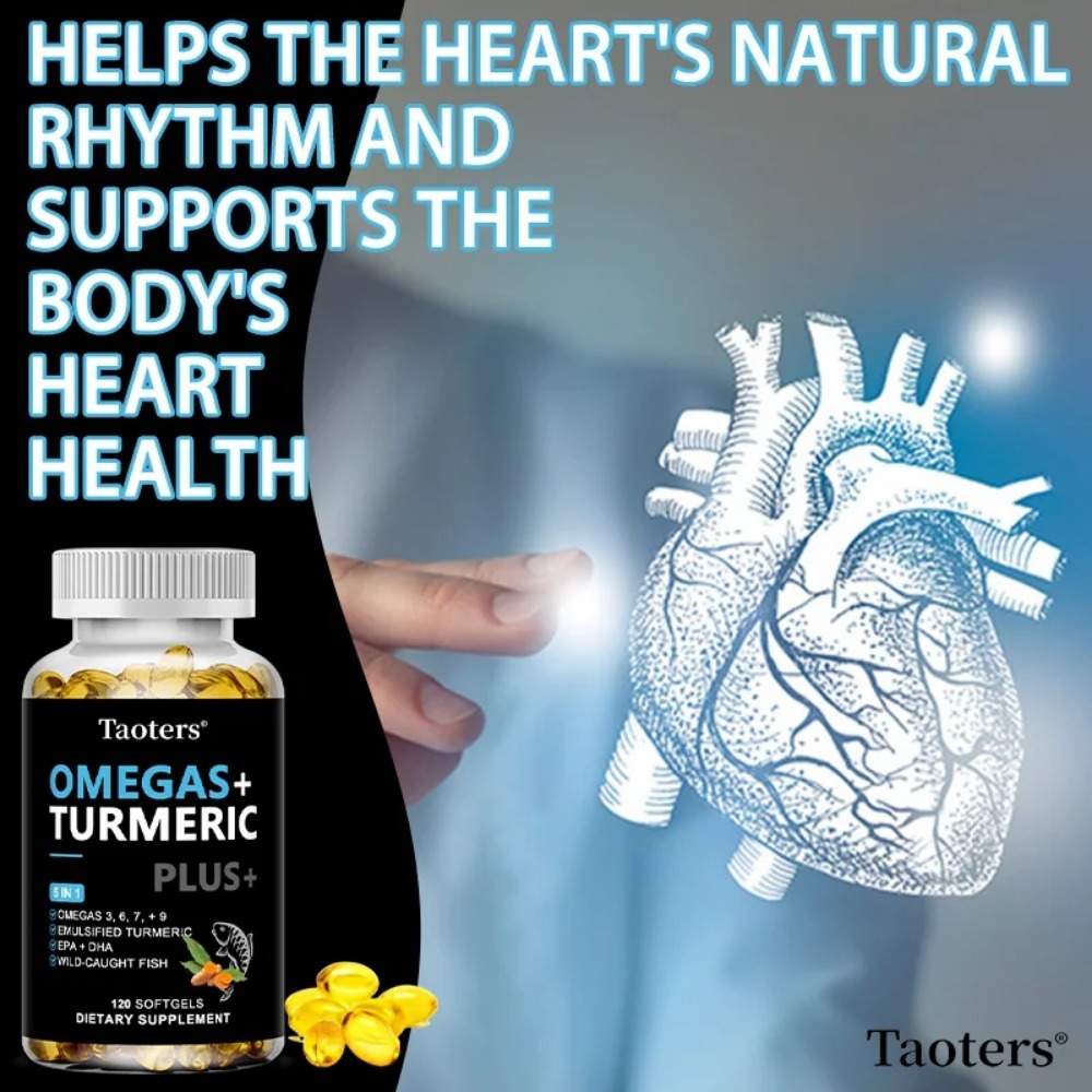 Suplemento Omega 3 6 9 Plus -  - Turmeric Curcumin Capsule reseña y precio