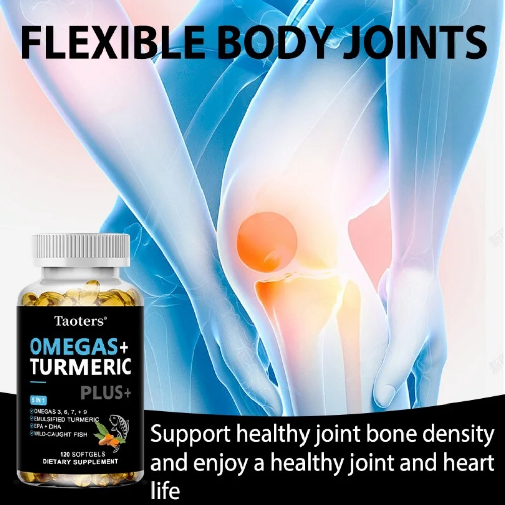 Suplemento Omega 3 6 9 Plus -  - Turmeric Curcumin Capsule reseña y precio